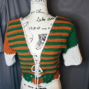 Isis Crochet Crop Top